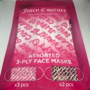Juicy couture disposable Covid mask